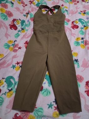 ALO Yoga Airbrush Phusique Onesie Black Jumpsuit